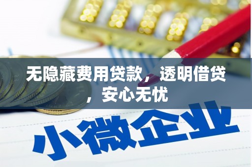 永胜无隐藏费用贷款，透明借贷，安心无忧