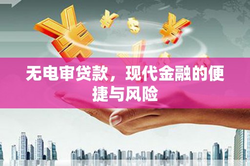 永胜无电审贷款，现代金融的便捷与风险