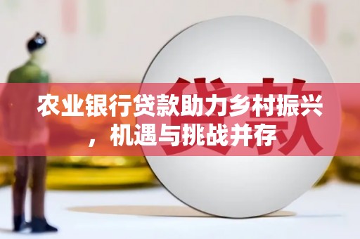 永胜农业银行贷款助力乡村振兴，机遇与挑战并存