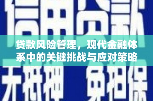 永胜贷款风险管理，现代金融体系中的关键挑战与应对策略