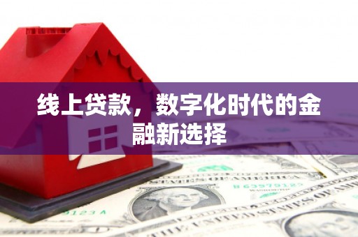 永胜线上贷款，数字化时代的金融新选择