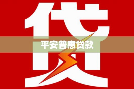 永胜平安普惠贷款