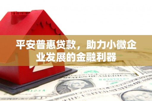 永胜平安普惠贷款，助力小微企业发展的金融利器
